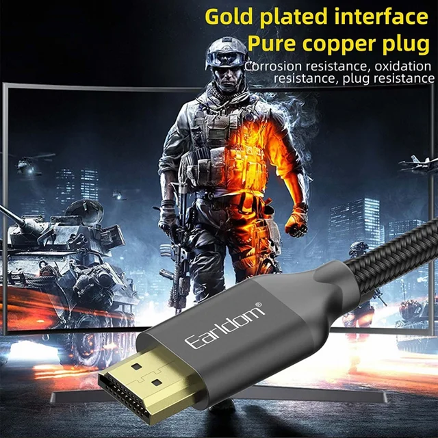 کابل HDMI ارلدام مدل ET-W26 طول 2 متر