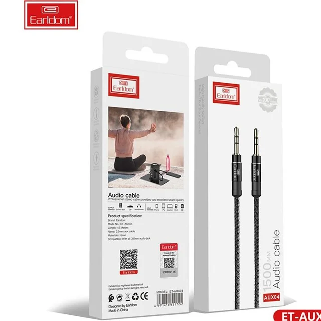 Earldom AUX Cable, Model ET-AUX10, 2m Length