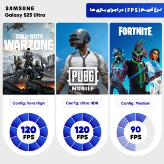 گوشی موبایل سامسونگ مدل Galaxy S25 Ultra دو سیم کارت ظرفیت 512 گیگابایت و رم 12 گیگابایت - 102972647