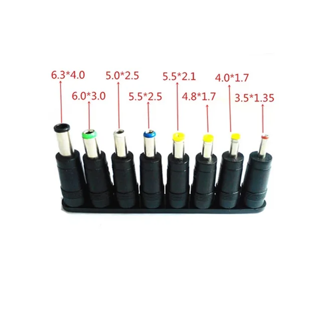 فیش تبدیل آداپتور مدل 5.5mm مجموعه 8 عددی 102907088